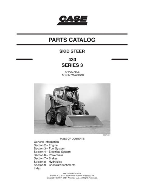 case skid steer service manual